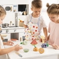 thumbnail image 5 of Robud 7PCS Wooden Cutting Food Playset - Montessori Pretend Kitchen Toys for Toddlers, Role Play Gift for Boys & Girls, Fruit, 5 of 15