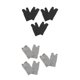 thumbnail image 1 of 6 pares de calcetines -flop para hombres / mujeres Calcetines de Calcetines japoneses con punta, 1 of 9