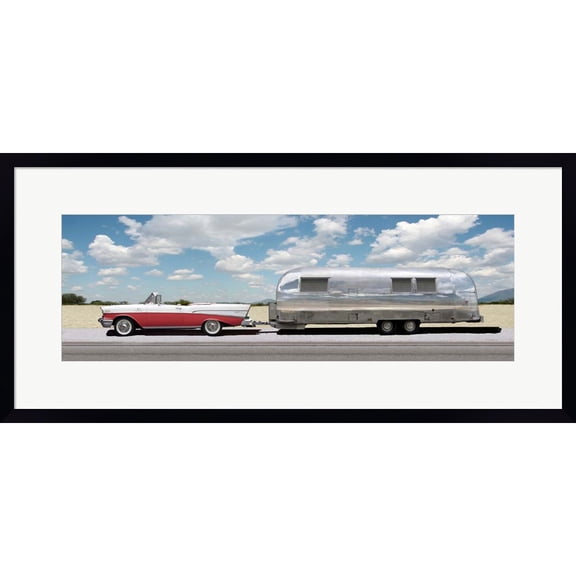 Great Art Now Ready to Go by Gasoline Images, Framed Wall Art, 30W x 14H