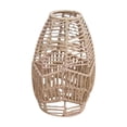 thumbnail image 4 of Pantalla colgante de ratán con cuerda para lámpara colgante, para instalación en comedor, The Bulb from 23x10.5x6.8CM, 4 of 7