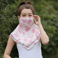 thumbnail image 1 of Summer Anti-UV Sunscreen Scarf Large Mouth Mask Neck Protection Thin Breathable Face Masks Full Face, 1 of 6
