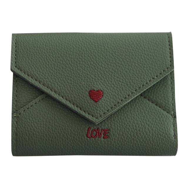 Portefeuille Femme Mode Décontracté Polyvalent Porte-Cartes Pochette Portefeuille Mini Portefeuille