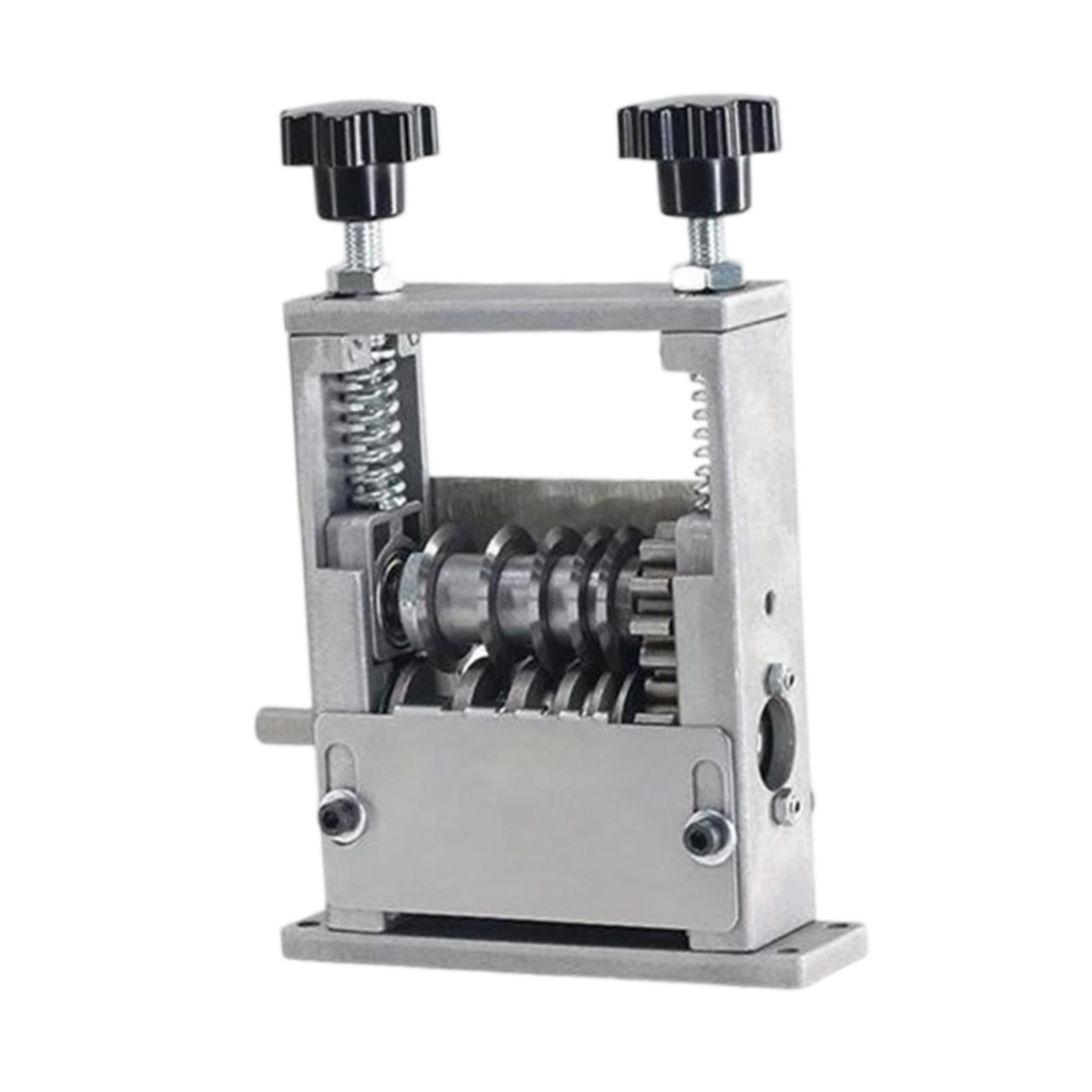 JISADER Wire Stripping Machine,Portable Drill Powered or Hand Crank,Sturdy,with 6 Channels Wire Stripper Machine Cable Stripping Tool