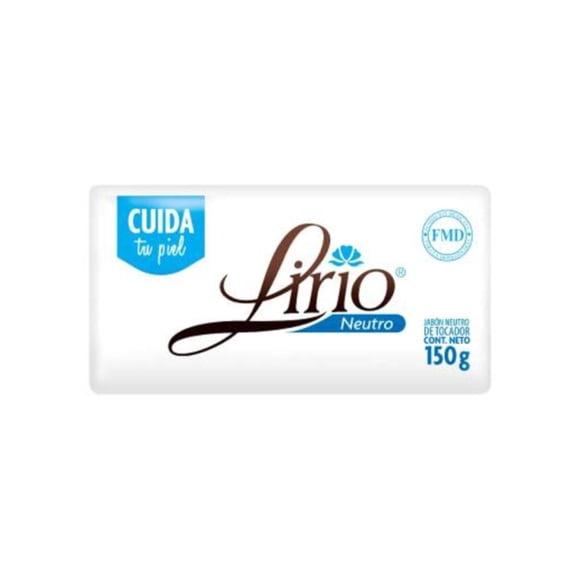 Pack de 50 Jabón Tocador Lirio Neutro 150 gr Lirio Neutro