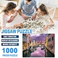thumbnail image 4 of Puzzle HUOGUO, 1000 piezas, decoración de madera, pintura famosa, 4 of 5