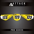 thumbnail image 2 of Attack Graphics Pro Series Number Plate Backgrounds for Suzuki RM85 2020, 2 of 2