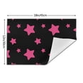 thumbnail image 3 of PUREYAH Table Placemats Set of 1 , Washable Heat Resistant Stars Art Pattern Table Decorations Placemats for Dining Room Kitchen, 3 of 6