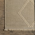thumbnail image 2 of nuLOOM Diamond Trellis Jute Area Rug, 9' x 12', Diamond Natural, 2 of 9