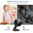 thumbnail image 4 of LaView Security Cameras 4pcs, Home Security Camera Indoor 1080P, Wi-Fi Cameras Wired for Pet, Motion Detection, Two-Way Audio, Night Vision, Phone App, Works with Alexa, iOS & Android & Web Access, 4 of 9