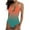 Green, variant on One Piece Gradient Swimsuit for Women Sexy Open Back Swimsuits High Cut Bathing Suit Deep V Neck Tummy Control Swimwear Orange S