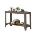 thumbnail image 3 of Monarch Specialties Accent Table, Console, Entryway, Narrow, Sofa, Living Room, Bedroom, Laminate, Brown, Transitional, 3 of 4