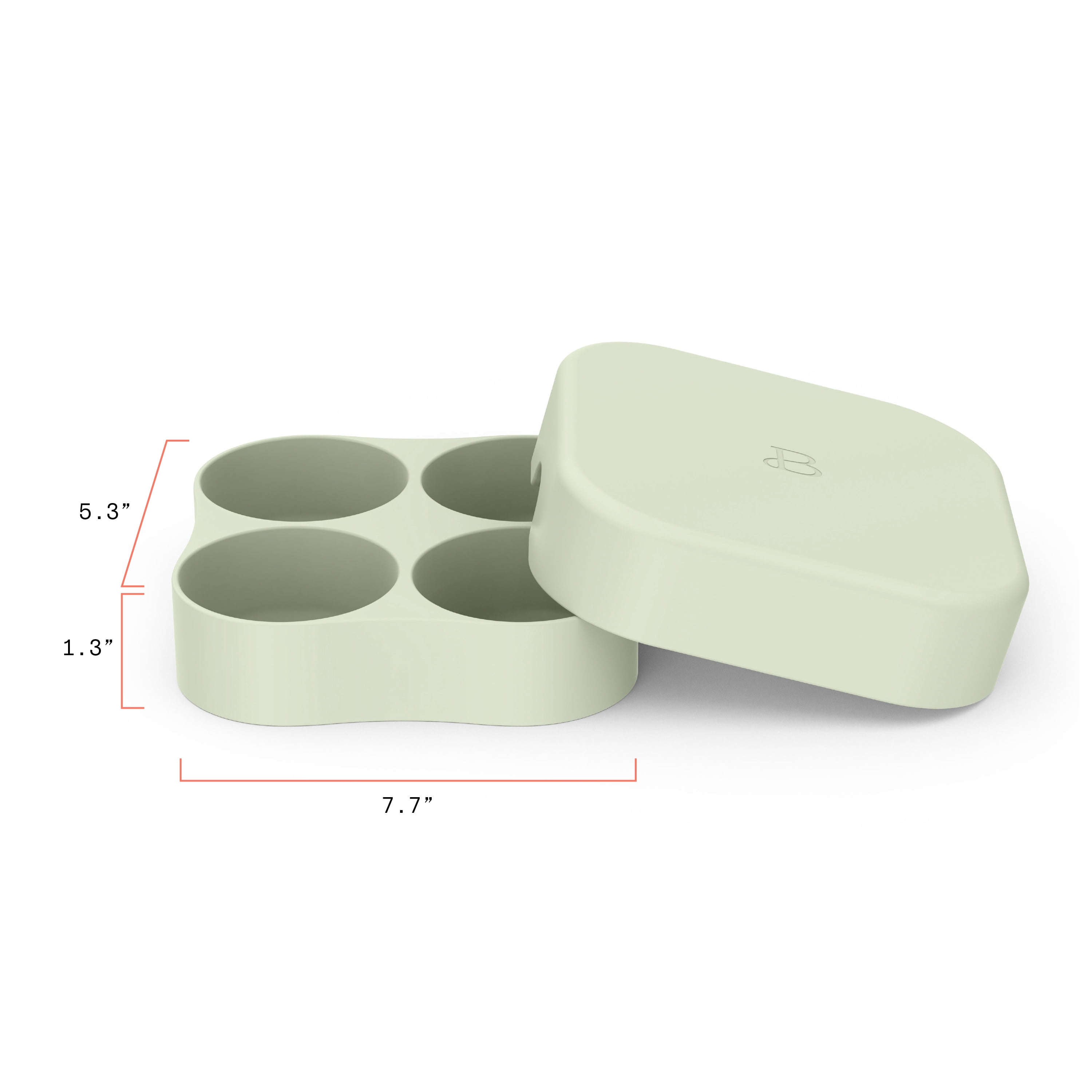 Beautiful Silicone Egg Bites Mold, Sage Green by Drew Barrymore