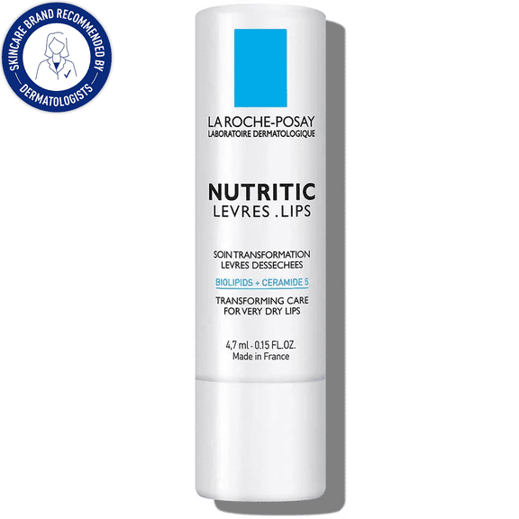 La Roche-Posay Nutritic Lip Balm for Very Dry Lips, 0.15 oz