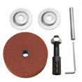 thumbnail image 4 of Adaptador de muela abrasiva de 70 x 20 x 10 mm para convertir un taladro eléctrico en una amoladora - Naranja, 4 of 5
