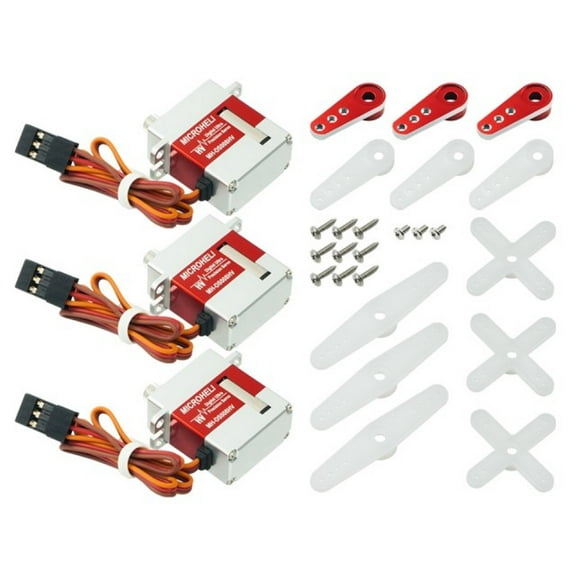 Microheli Precision HV Micro Servo Full Metal Gear Set - BLADE 250 CFX / Fusion 270 / 230S / 230S V2