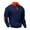 Navy, variant on Yiaimeir Men's Quarter Zip Pullover Sweatshirt Long Sleeve Athletic Fleece Top Comfortable Casual Sportswear for Outdoor Indoor Activities
