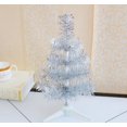 thumbnail image 2 of Clearance ! Desktop Christmas Tree Tinsel Artificial Small Mini Xmas Pine Trees Decorations Tabletop Centerpiece Mantel Home Decor, 2 of 6