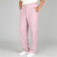 thumbnail image 3 of Kiijoy Boys Baggy Sweatpants Athletic Straight Leg Joggers with Drawstring, Sizes 6-15, 3 of 4