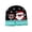 Black, variant on AJGRHE Xmas Santa Holiday Cap Winter Knitted Trapper Cap With Ear Unisex Thermal Hat For Kids Adults Cold Weather Outdoor Sports Black One Size