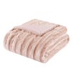 thumbnail image 4 of Home Essence York Solid Brushed Long Fur Throw, 4 of 6