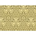 thumbnail image 1 of Ahgly Company Machine Washable Indoor Rectangle Transitional Sun Yellow Area Rugs, 5' x 7', 1 of 7