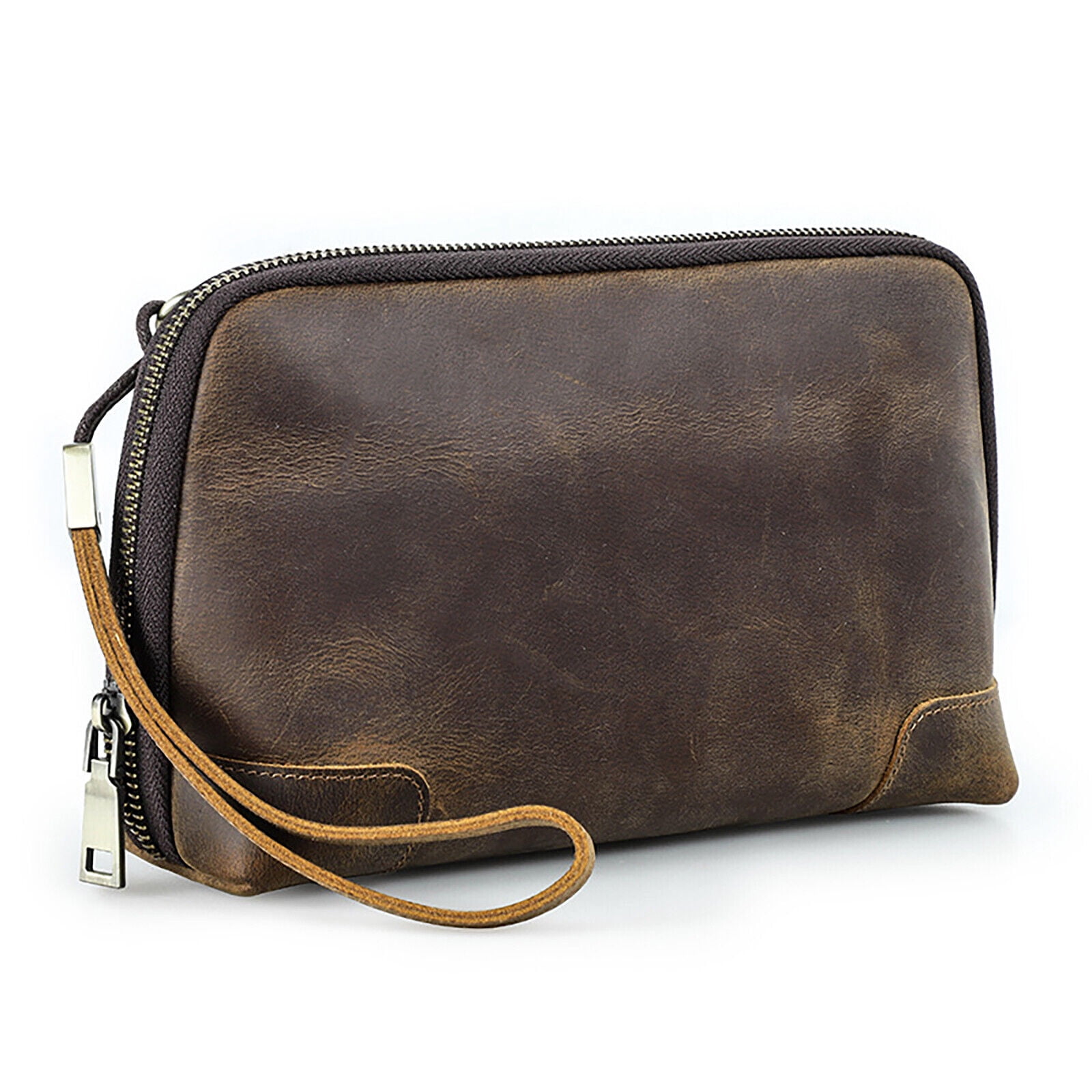 4th generation leather pipe tobacco pouch Erik Stokkebye 1 Combo Its a classic brown pecan color 4th Generation Tobacco and Pipe