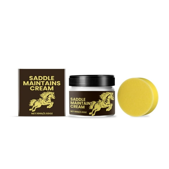 Ersvoioy Leather Cleaner and Conditioner for Furniture - Saddle Soap Oil Wax Skin Cleaning- for Leather & Vinyl, Furniture, Boots, Purses, Clothing & More Removes Stains Spray & Wipe Daily Deals