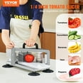 thumbnail image 2 of VEVOR Trancheuse Commerciale pour Tomates, Coupe-Tomates Trancheuse 1/4 Pouce, Machine Trancheuse pour Tomates en Acier Inoxydable Robuste, Trancheuse Manuelle pour Tomates avec Pieds Antidérapants, 2 of 9