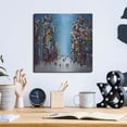 thumbnail image 6 of Luxe Metal Art 'Cityscape' by Ekaterina Ermilkina Metal Wall Art, 12"x12", 6 of 9