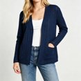 thumbnail image 2 of Luvior Women's Plus Size Lightweight Cardigan Open Front Long Sleeve Casual Cardigans with Pockets, 2 of 2