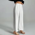 thumbnail image 4 of ZyeKqe Plus Size Dress Pants for Women High Waisted Business Casual Pants Wide Leg Office Work Trousers, 4 of 7