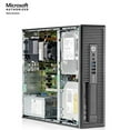thumbnail image 4 of Restored HP Desktop Tower Computer, Intel Core i5, 8GB RAM, 500GB HD, DVD-ROM,Windows 10 Pro, Black (Refurbished), 4 of 5