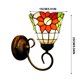 thumbnail image 3 of Lámpara de pared vintage aplique decorativo para cafeterías, dormitorios, pasillos, balcones con luz nocturna LED, iluminación ambiental cálida, material de hierro y vidrio, 3 of 8