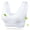 White, variant on Women Solid Color Sports Bra Sleeveless Adjustment Push Up Lace Brassiere