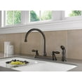 thumbnail image 2 of Peerless P299575LF-OB Apex Two Handle Kitchen Faucet with Spray, Oil Bronze, 2 of 3