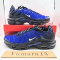 thumbnail image 3 of Nike Air Max Plus Premium Black Racer Blue FQ7331-001 Men's Size, 3 of 6
