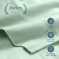 thumbnail image 2 of Flannel Sheet Set  Cotton  Velvety Soft Heavyweight - Double Brushed Flannel - Deep Pocket (Queen  Grey), 2 of 9