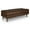 Chocolat, variant on Lofoten Tufted Leather Bench
