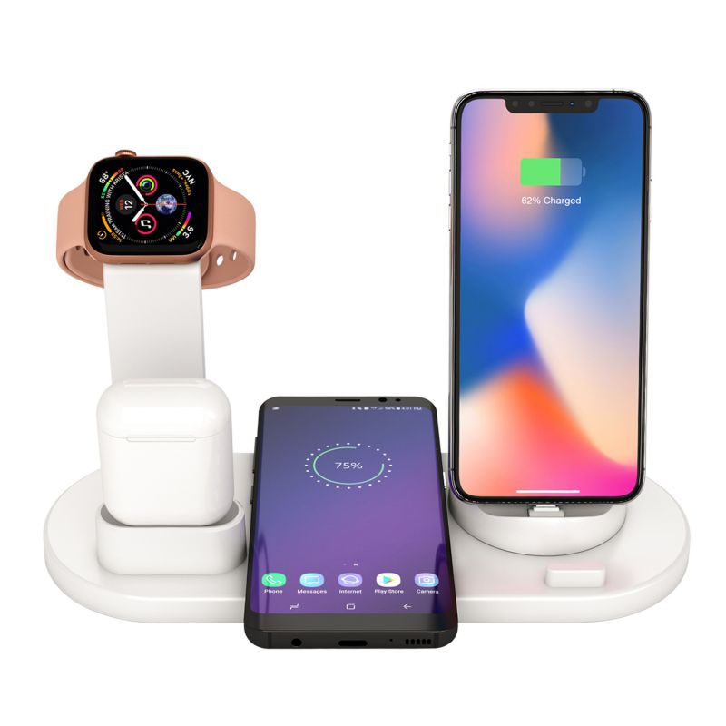 airpod and phone charger stand