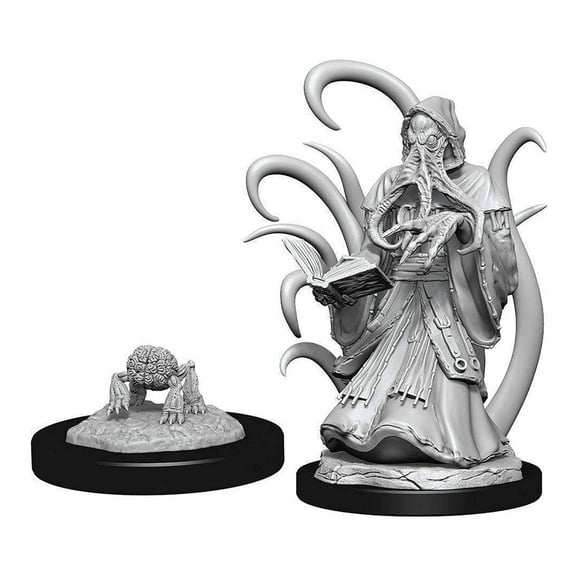 Wizkids D&D Nolzur's Marvelous Unpainted Alhoon & Intellect Devourer Miniatures