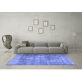 thumbnail image 3 of Ahgly Company Indoor Rectangle Persian Blue Traditional Area Rugs, 2' x 4', 3 of 4