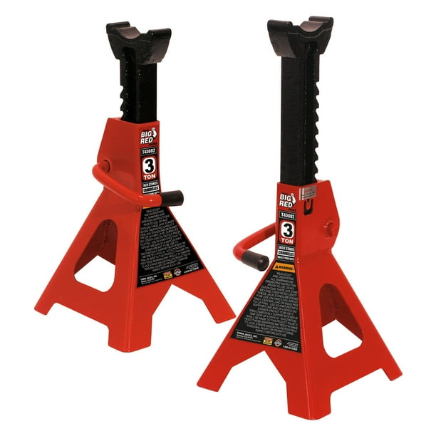 Torin Big Red 3 Ton Jack Stands - Walmart.com