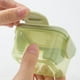 thumbnail image 4 of Mini contenedor cuadrado para almacenar alimentos con tapa - caja bento impermeable de 6x6x4cm • Apta para microondas y lavavajillas • Plástico transparente PP • Blanco, azul, rosa, amarillo, verde, 4 of 6