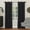 Black, variant on Sun Zero Nolan Energy Efficient Blackout Grommet Single Curtain Panel, 54" x 95", Gray