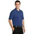 thumbnail image 4 of Port Authority K5200 Mens Silk Touch Interlock Performance Polo T-Shirt, Royal - Medium, 4 of 6