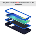 thumbnail image 3 of Designed for Samsung Galaxy S10 Heavy Duty Case, Triple Layer Protection Shockproof Dropproof Dustproof Anti-Scratch Phone Case Cover for Samsung Galaxy S10,Blue, 3 of 7