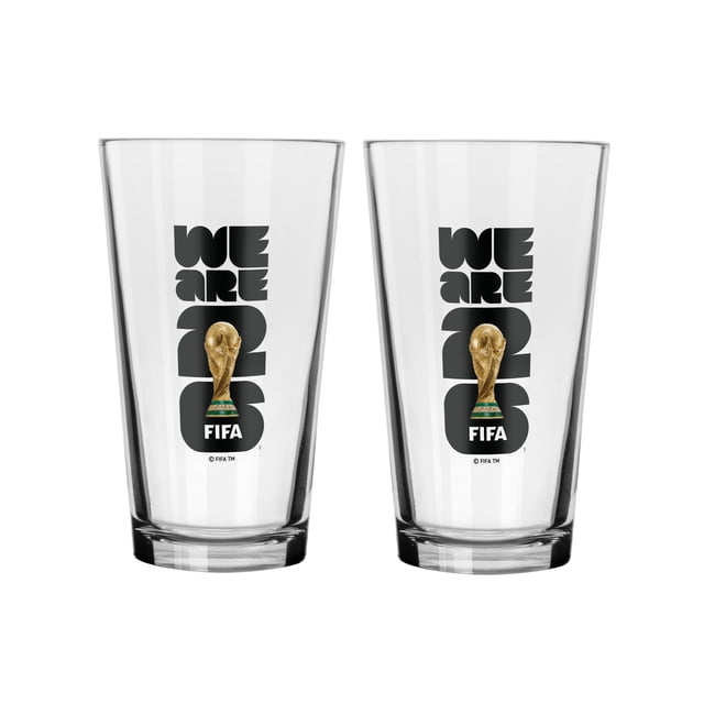 FIFA 2026 EMBLEM 2 MIXING GLASS 16 OZ