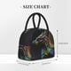 thumbnail image 2 of Balery Dragon with Colorful Tail Bolsa de Almuerzo para Mujeres, Caja de Almuerzo, Bolsa de Almuerzo Pequeña Impermeable, Tote de Almuerzo Reutilizable con Gran Capacidad, 2 of 6