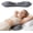 Light Gray-recargable, variant on 3 in 1 Back Massagerd with Vibration, Traction, and Heat for Sciatica Pain Relief and Neck/Shoulder Comfort
