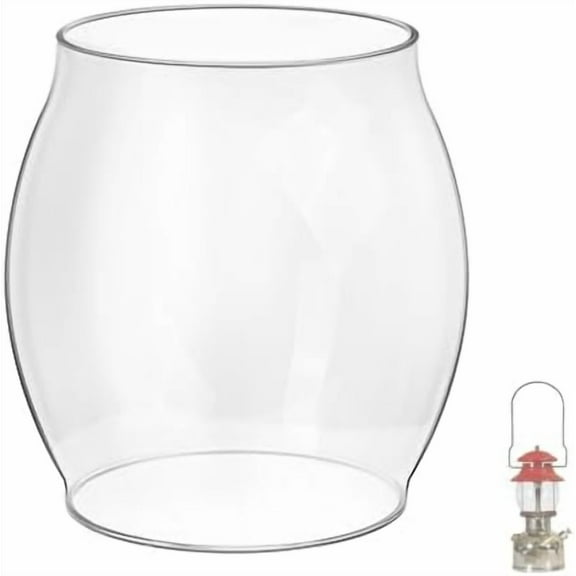 Lantern Glass Replacement for Coleman 200a Globe,  R690B051, Glass Globe for Fueled Lanterns for Coleman, Propane Lantern Replacement Globe Part, Glass Globe for Gas Lamps, Camping Lanterns